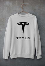 Load image into Gallery viewer, Tesla Unisex Sweatshirt for Men/Women-Grey Melange-Ektarfa.online
