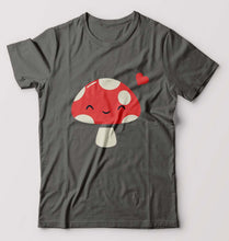 Load image into Gallery viewer, Mushroom T-Shirt for Men-Charcoal-Ektarfa.online
