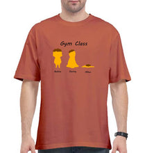 Load image into Gallery viewer, Gym Funny Oversized T-Shirt for Men-Coral-Ektarfa.online

