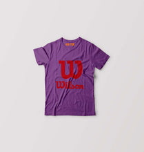 Load image into Gallery viewer, Wilson Kids T-Shirt for Boy/Girl-Purple-Ektarfa.online
