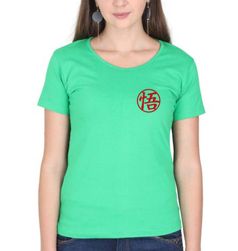 Goku T-Shirt for Women-flag green-Ektarfa.online