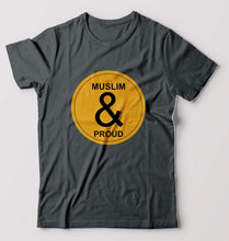 Load image into Gallery viewer, Muslim T-Shirt for Men-Steel grey-Ektarfa.online
