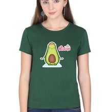 Load image into Gallery viewer, Avocado Relax T-Shirt for Women-Dark Green-Ektarfa.online
