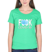 Load image into Gallery viewer, Covid 19 T-Shirt for Women-flag green-Ektarfa.online
