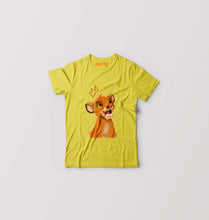 Load image into Gallery viewer, Lion King Simba Kids T-Shirt for Boy/Girl-Yellow-Ektarfa.online
