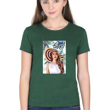 Load image into Gallery viewer, Lana Del Rey T-Shirt for Women-Dark Green-Ektarfa.online
