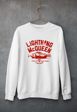 Load image into Gallery viewer, Lightning McQueen Unisex Sweatshirt for Men/Women-White-Ektarfa.online
