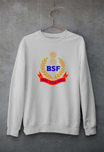 Load image into Gallery viewer, BSF Army Unisex Sweatshirt for Men/Women-Grey Melange-Ektarfa.online
