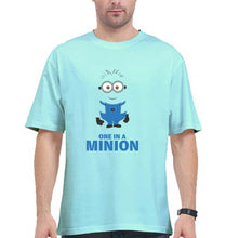 Load image into Gallery viewer, Minion Oversized T-Shirt for Men-Mint-Ektarfa.online

