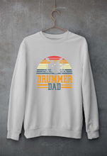Load image into Gallery viewer, Drummer Dad Unisex Sweatshirt for Men/Women-Grey Melange-Ektarfa.online
