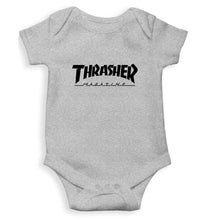 Load image into Gallery viewer, Thrasher Magazine Kids Romper For Baby Boy/Girl-0-5 Months(18 Inches)-Grey-Ektarfa.online
