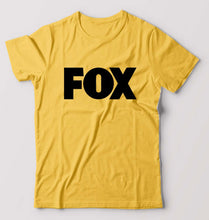 Load image into Gallery viewer, Fox T-Shirt for Men-Golden Yellow-Ektarfa.online
