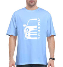 Load image into Gallery viewer, MINI Cooper Oversized T-Shirt for Men-Baby Blue-Ektarfa.online
