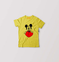 Load image into Gallery viewer, Mickey Mouse Kids T-Shirt for Boy/Girl-Yellow-Ektarfa.online
