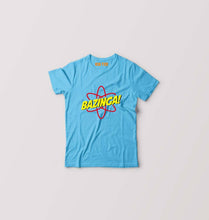 Load image into Gallery viewer, Sheldon Cooper Bazinga Kids T-Shirt for Boy/Girl-Light Blue-Ektarfa.online
