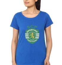 Load image into Gallery viewer, Sporting T-Shirt for Women-Royal Blue-Ektarfa.online
