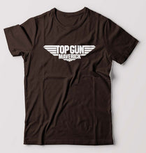 Load image into Gallery viewer, Top Gun T-Shirt for Men-Coffee Brown-Ektarfa.online
