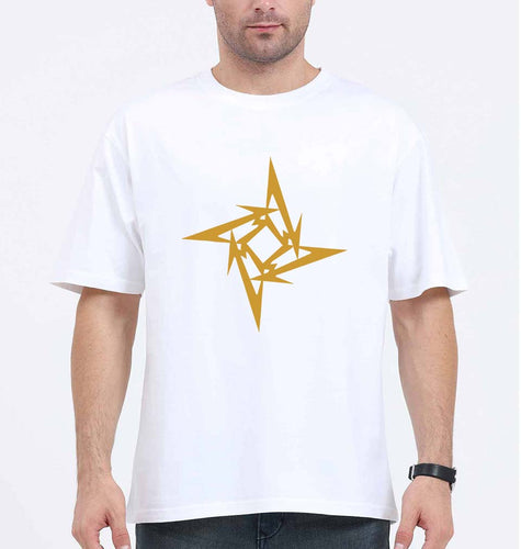 Metallica Oversized T-Shirt for Men-White-Ektarfa.online