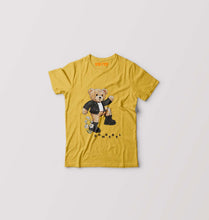 Load image into Gallery viewer, Domrebel Taddy Kids T-Shirt for Boy/Girl-Golden Yellow-Ektarfa.online
