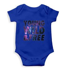 Load image into Gallery viewer, Young Wild Free Kids Romper For Baby Boy/Girl-Royal Blue-Ektarfa.online
