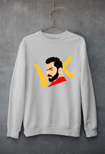 Load image into Gallery viewer, Virat Kohli Unisex Sweatshirt for Men/Women-Grey Melange-Ektarfa.online
