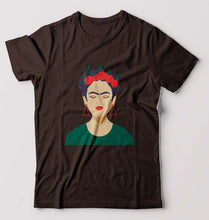 Load image into Gallery viewer, Frida Kahlo T-Shirt for Men-Coffee Brown-Ektarfa.online
