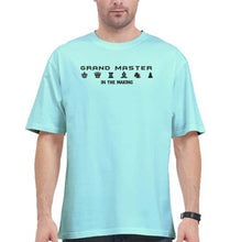 Load image into Gallery viewer, Grand Master Chess Oversized T-Shirt for Men-Mint-Ektarfa.online
