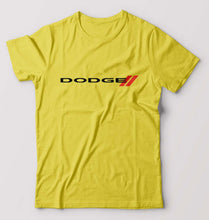 Load image into Gallery viewer, Dodge T-Shirt for Men-Yellow-Ektarfa.online

