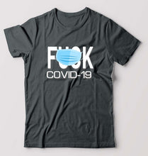 Load image into Gallery viewer, Covid 19 T-Shirt for Men-Steel grey-Ektarfa.online
