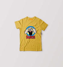 Load image into Gallery viewer, POPEYE Kids T-Shirt for Boy/Girl-Golden Yellow-Ektarfa.online
