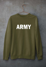Load image into Gallery viewer, ARMY Unisex Sweatshirt for Men/Women-Olive Green-Ektarfa.online

