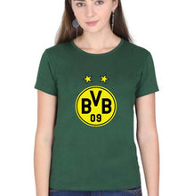 Load image into Gallery viewer, Borussia Dortmund T-Shirt for Women-Dark Green-Ektarfa.online
