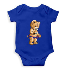 Load image into Gallery viewer, Domrebel Bear Kids Romper For Baby Boy/Girl-Royal Blue-Ektarfa.online
