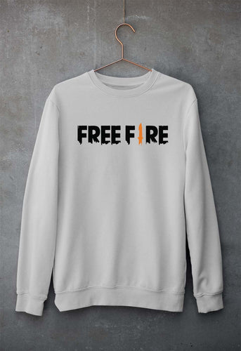 Free Fire Unisex Sweatshirt for Men/Women-Grey Melange-Ektarfa.online
