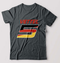 Load image into Gallery viewer, Sebastian Vettel F1 T-Shirt for Men-Steel grey-Ektarfa.online

