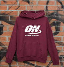 Load image into Gallery viewer, optimum nutrition (ON) Unisex Hoodie for Men/Women-Maroon-Ektarfa.online
