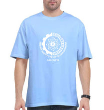 Load image into Gallery viewer, IIM Calcutta Oversized T-Shirt for Men-Baby Blue-Ektarfa.online
