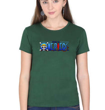 Load image into Gallery viewer, One Piece T-Shirt for Women-Dark Green-Ektarfa.online
