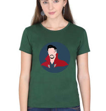 Load image into Gallery viewer, Doctor Strange Superhero T-Shirt for Women-Dark Green-Ektarfa.online
