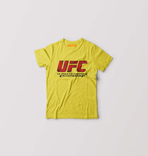 Load image into Gallery viewer, UFC Kids T-Shirt for Boy/Girl-Yellow-Ektarfa.online
