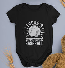 Load image into Gallery viewer, Baseball Kids Romper Kids Romper For Baby Boy/Girl-0-5 Months(18 Inches)-Black-Ektarfa.online
