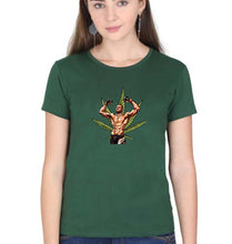 Load image into Gallery viewer, Nate Diaz UFC Weed T-Shirt for Women-Dark Green-Ektarfa.online
