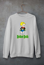 Load image into Gallery viewer, Richie Rich Unisex Sweatshirt for Men/Women-Grey Melange-Ektarfa.online
