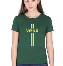Load image into Gallery viewer, Valentino Rossi(VR 46) T-Shirt for Women-Dark Green-Ektarfa.online
