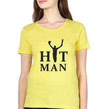Load image into Gallery viewer, Rohit Sharma T-Shirt for Women-Yellow-Ektarfa.online
