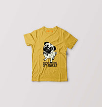 Load image into Gallery viewer, PUG Kids T-Shirt for Boy/Girl-Golden Yellow-Ektarfa.online
