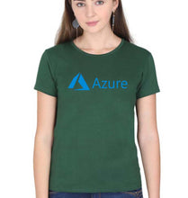 Load image into Gallery viewer, Azure T-Shirt for Women-Dark Green-Ektarfa.online
