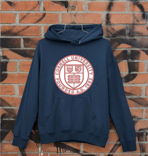 Cornell University Unisex Hoodie for Men/Women-Navy Blue-Ektarfa.online