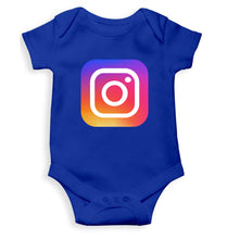 Load image into Gallery viewer, Instagram Kids Romper Kids Romper For Baby Boy/Girl-0-5 Months(18 Inches)-Royal Blue-Ektarfa.online
