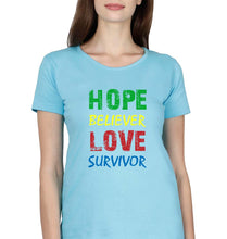 Load image into Gallery viewer, Tupac Shakur T-Shirt for Women-Light Blue-Ektarfa.online
